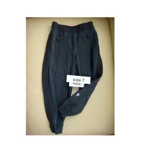 Ivivva by Lululemon🍋 Your Pursuit Crop pockets grey capri unlined size 7